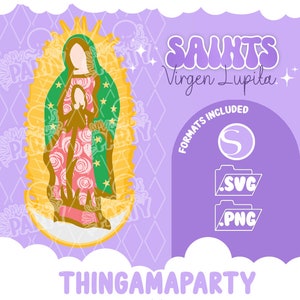 Nuestra Señora de Guadalupe, Nuestra Señora de Guadalupe SVG / Formato de Estudio En Capas