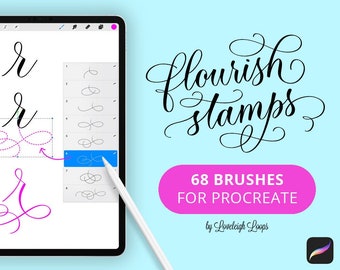 Flourish Stamps for Procreate