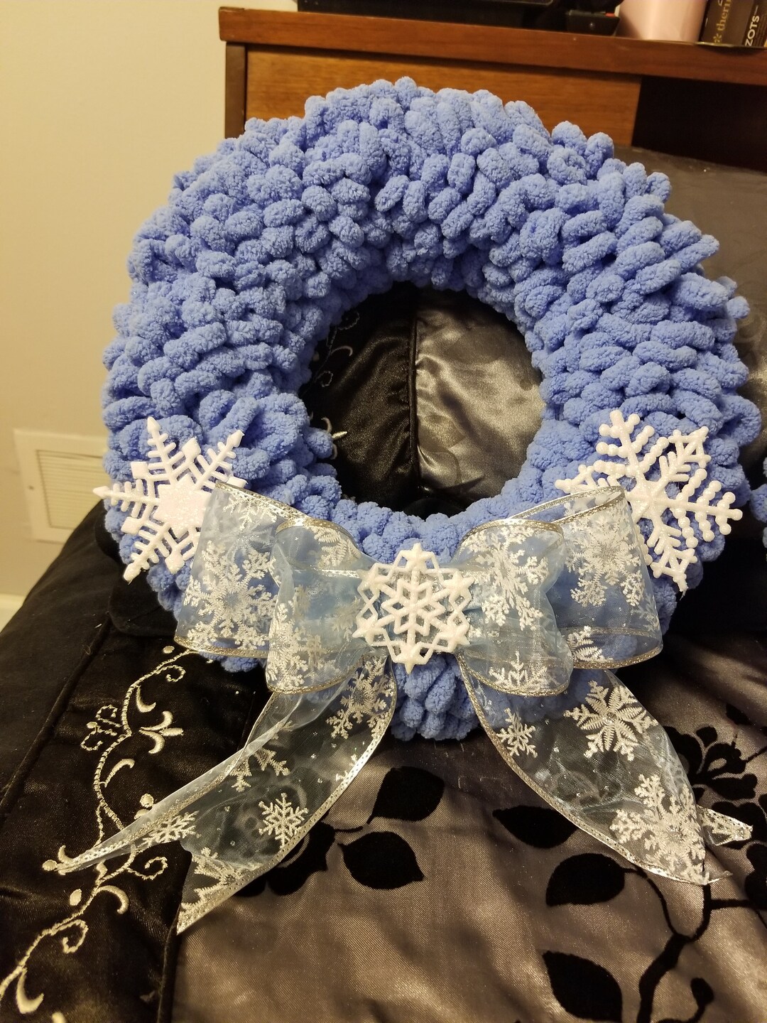 Loop Yarn Wreath - Etsy
