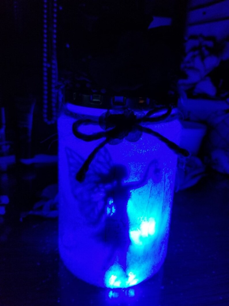 Fairy Jar Fairy Lantern Fairy Decor Night Light Etsy