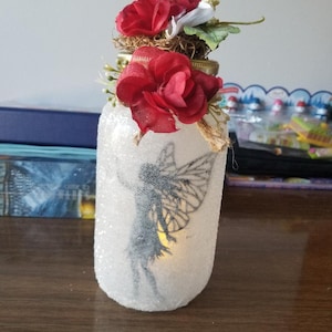 Fairy Jar Fairy Lantern Fairy Decor Night light