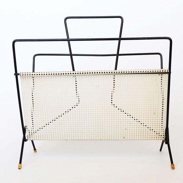 Leather Magazine Rack Etsy