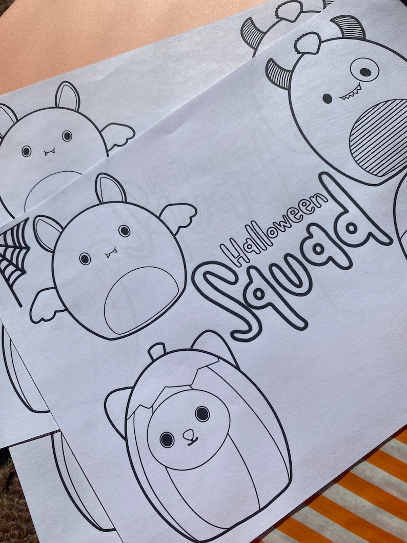 Squishmallow Halloween Colouring Page / Halloween Squishmallow - Etsy ...