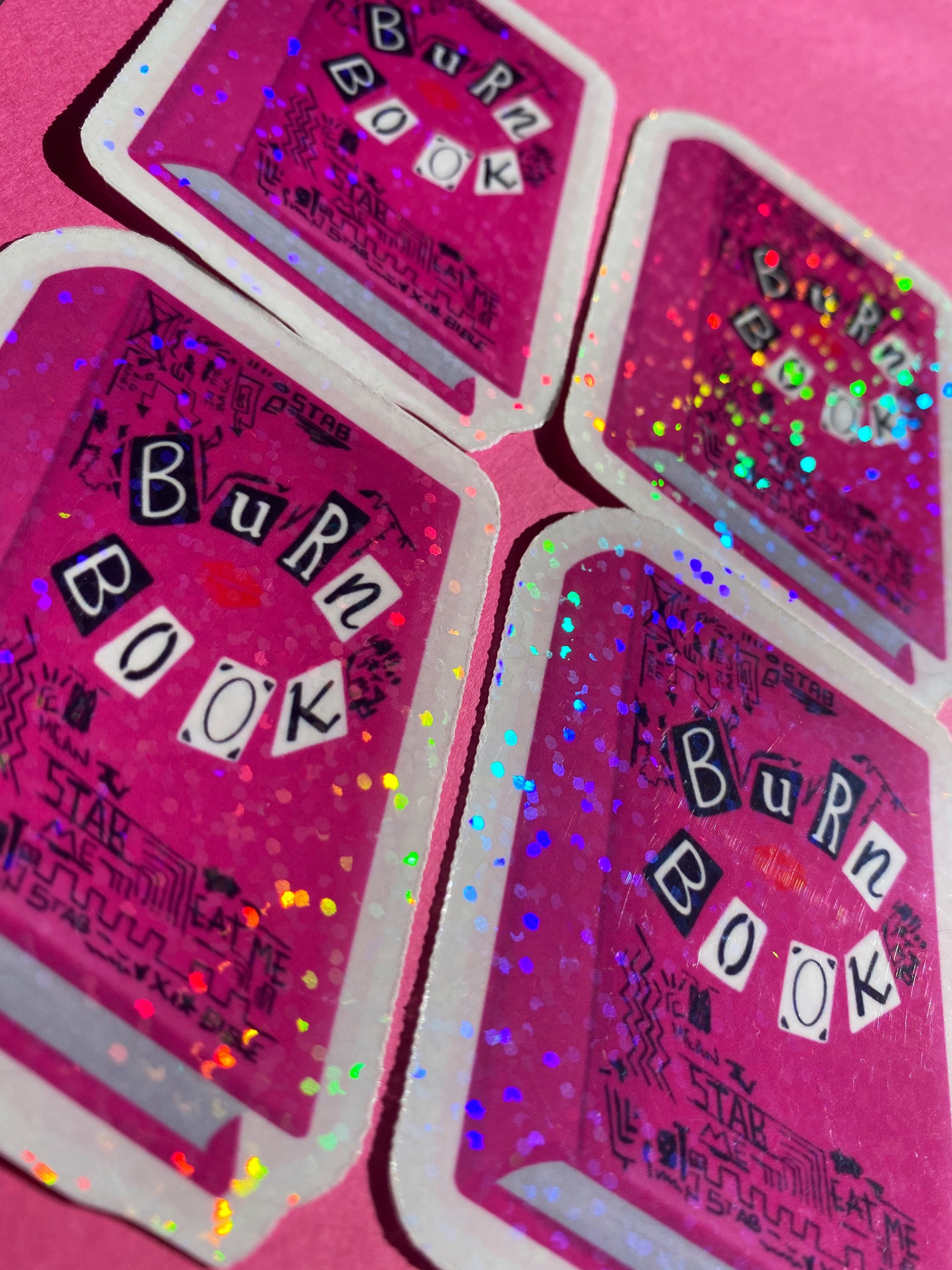 Burn Book sticker Sticker for Sale by xtheycallmemimi