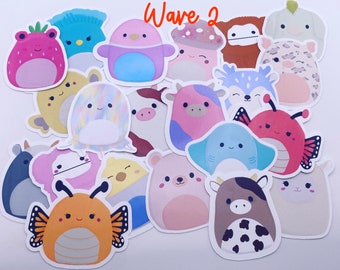 New More Squishmallows Stickers / Set of Squishmallow Stickers / Squishmallows Gifts