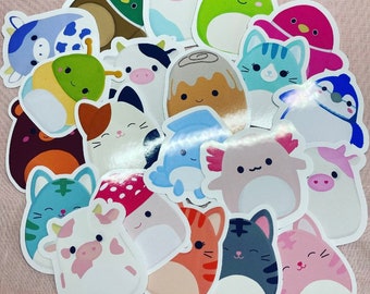 squishmallow sticker etsy