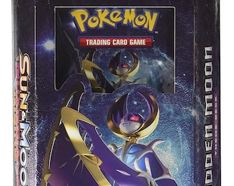 Pokemon Center Sun & Moon Solgaleo & Lunala Deck Box