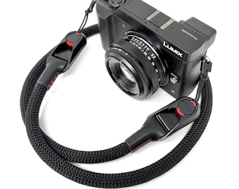 CORDY Handmade Rope and Leather Camera Strap with Quick Release System