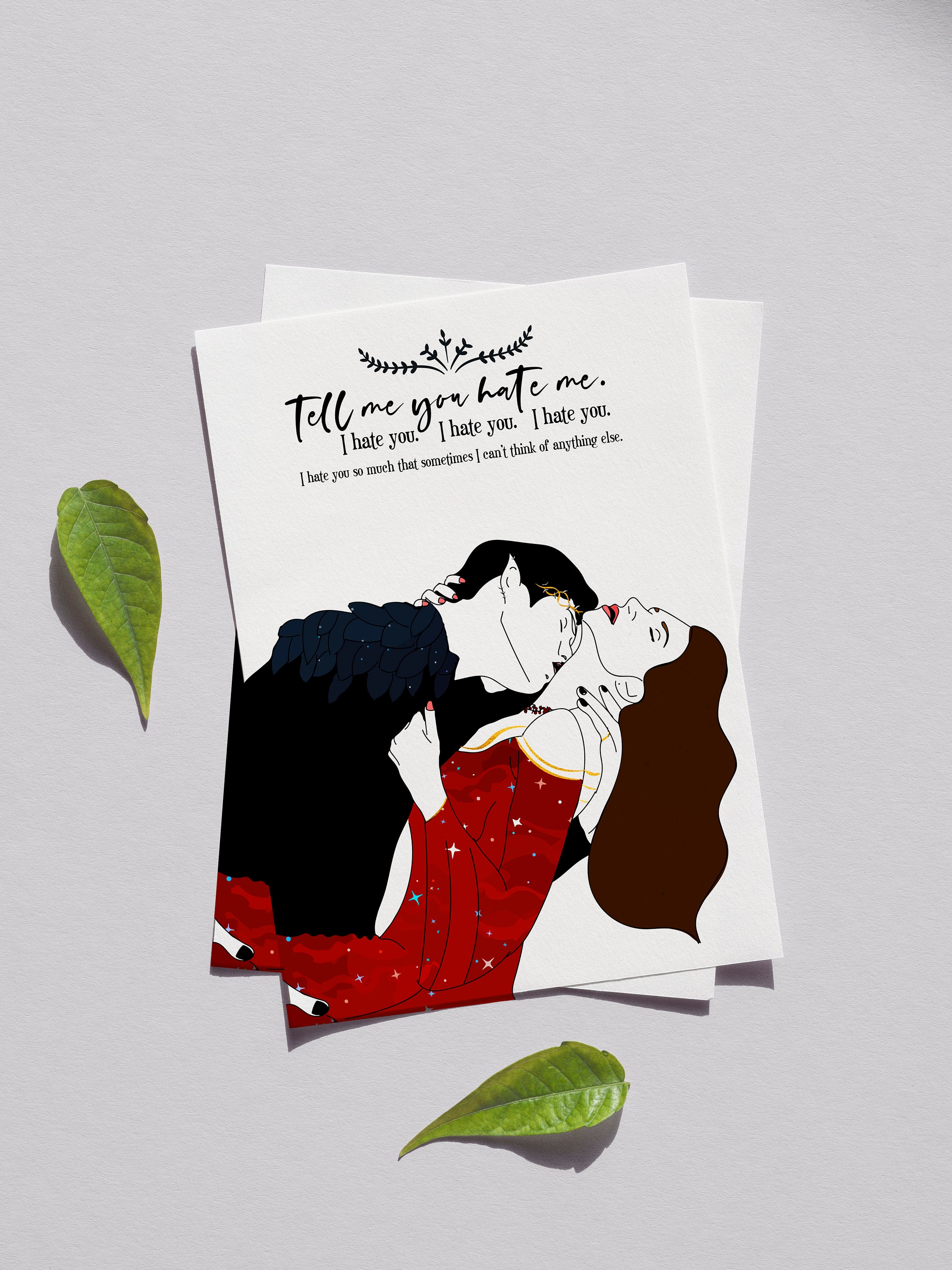 Cardan and Jude The Wicked King Quote 5x7 print Etsy