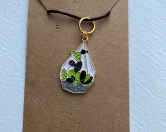 Terrarium Stitch Marker/Progress Keeper