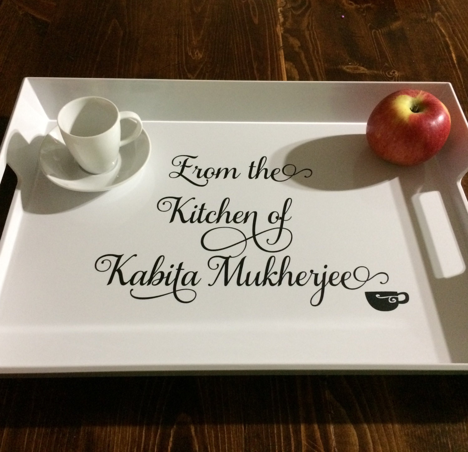 Personalized Serving Tray Custom Serving Tray Breakfast Etsy