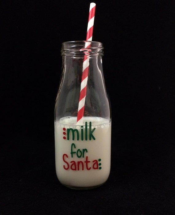 Milk for Santa Cookies for Santa Santa’s Milk Cup and | Etsy