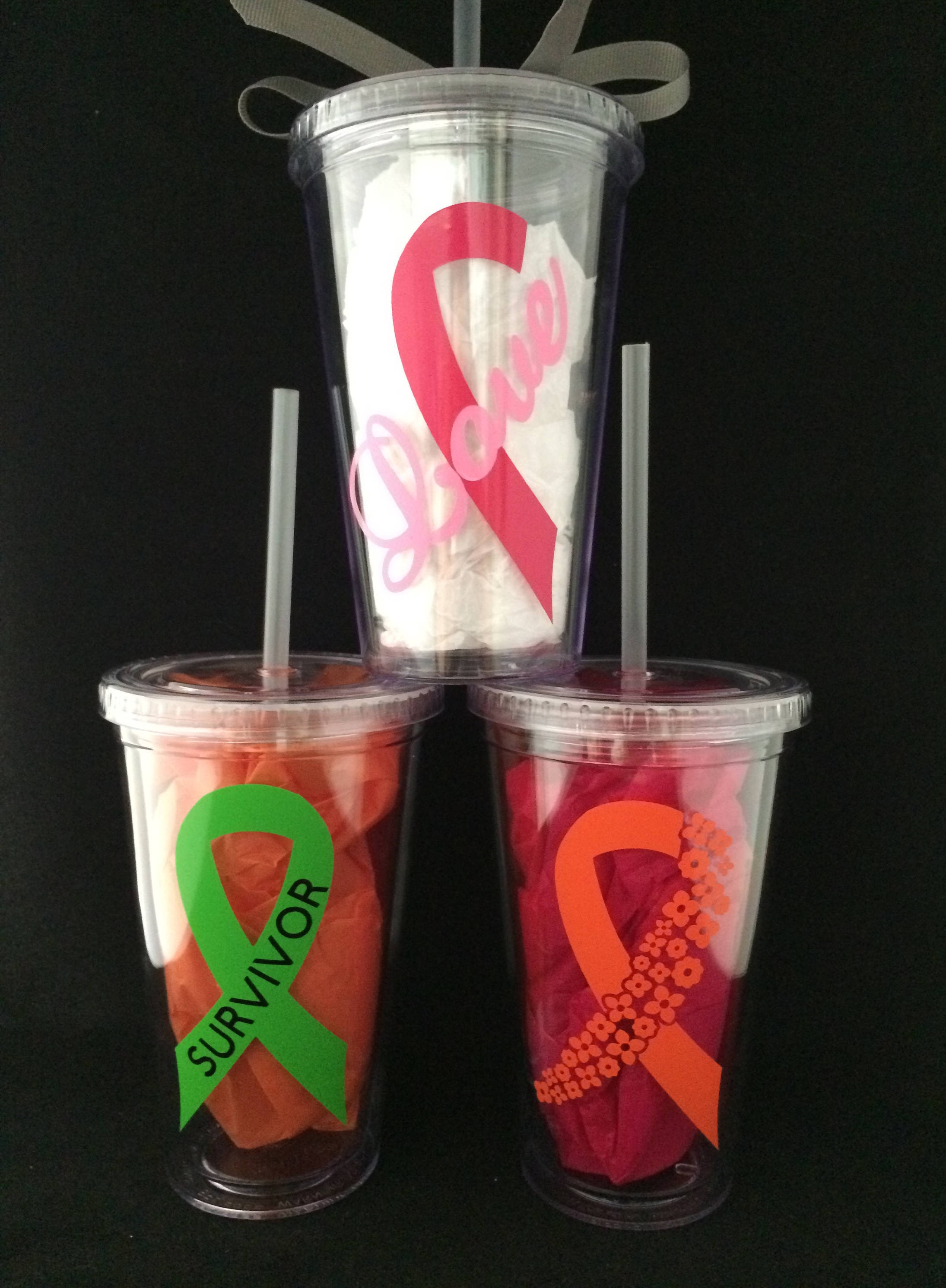 Cancer Survivor Gift Cancer Awareness Water Bottle Team Gift Etsy UK