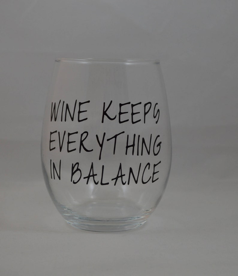 Accountant Wine Glass Accountant birthday Christmas Accountant Retirement Gift Balance, Wine Humor
