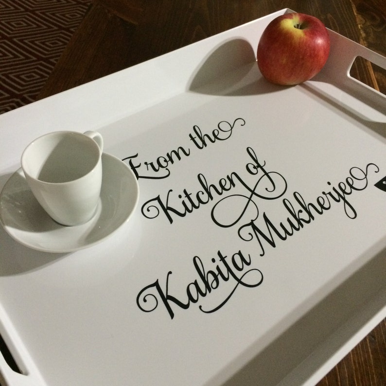 Personalized Serving Tray Custom Serving Tray Breakfast Etsy