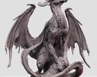 3D Print - Zombie Dragon - Blue Giant Miniatures