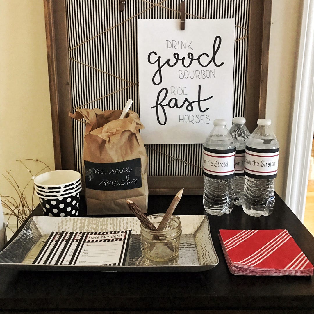 DIGITAL DOWNLOAD: Derby Day Printable Party Pack - Etsy