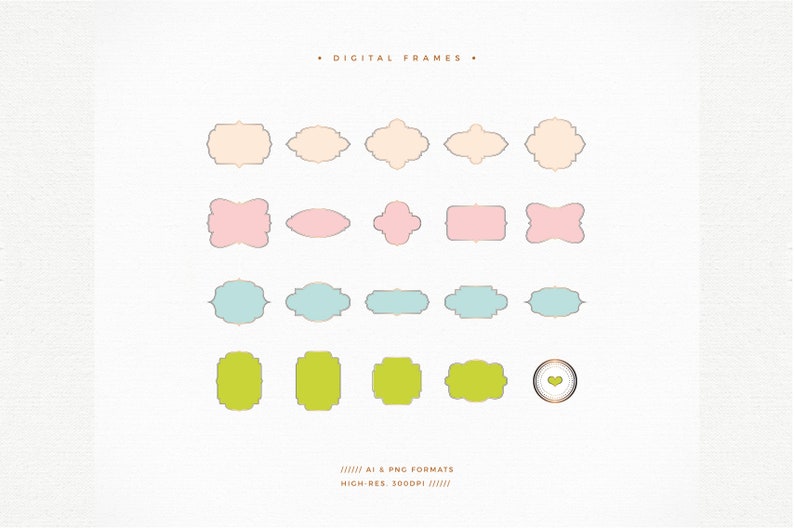 Graphic Art /& Pattern Design Commercial Use Yuka Studio INSTANT DOWNLOAD Colorful Cupcakes