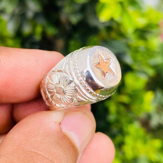 Hirz E Imam Jawad Ring Firqa Jafariya Ring Shia Ring Sterling