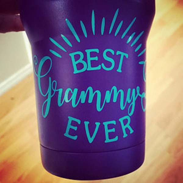 Best Grammy Ever Grandma Decal Tumbler Cup Laptop Car Decal Sticker