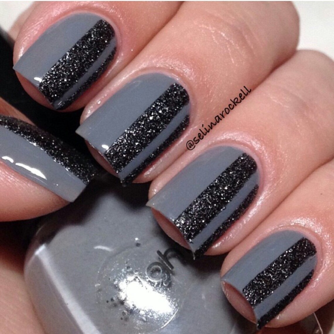 Straight Lines Nail Vinyl Fingernail Art Stencils Etsy