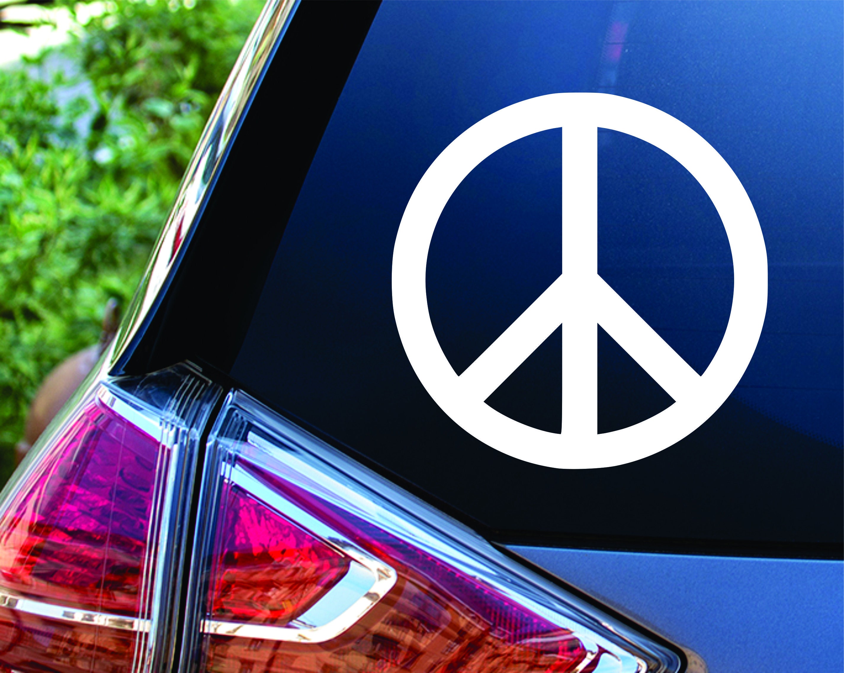 Peace Sign Car Truck SUV Laptop Vinyl Decal Sticker - Etsy UK