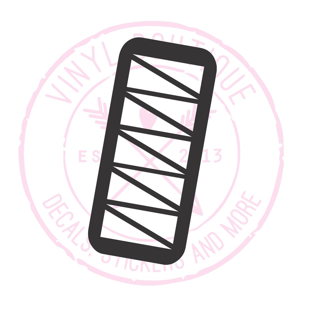 Right Angle Sticker Right Angle Makeup Swatch Stencil Sticker Vinyl - Etsy