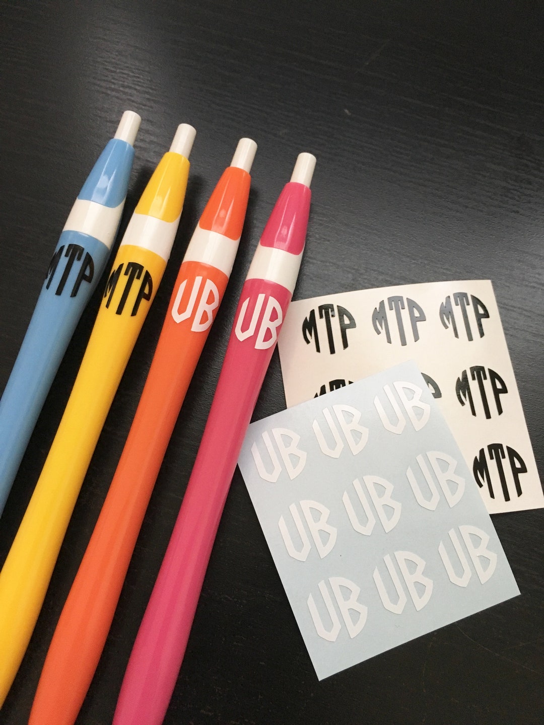 DIY Personalized Pen Pencil Marker Vinyl Decal Stickers Etsy