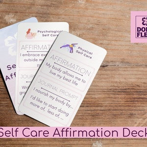 Self Care Affirmation Deck