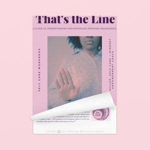 That&#39;s the Line - A Guide to Understanding and Enforcing Personal Boundaries