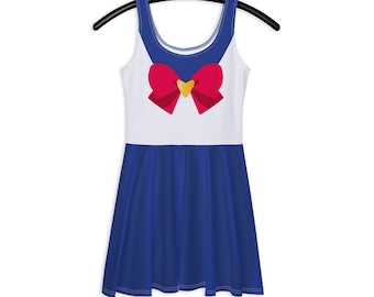 Magical Girl Anime Dress | Pink and Blue | Kawaii Clothes
