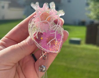 Glitter Medical Specialties Badge Reel • Nurse Gift Under 20 Dollars