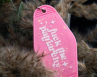 F*ck the Patriarchy – keychain | swifties