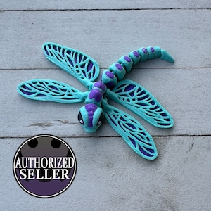 3D Printed Articulated Dragonfly