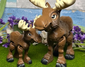 3D-geprinte gelede eland
