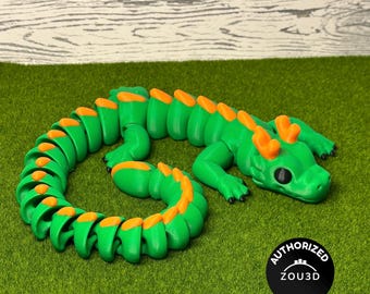 Dragón articulado impreso en 3D