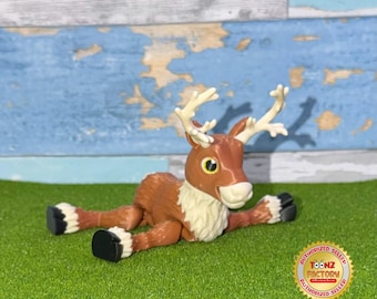 Reno flexible impreso en 3D (Toonz Factory)