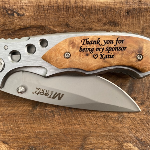 Confirmation Gifts for Boys Baptism Gift, First Communion Gift, Godfather Gift, Confirmation Sponsor Gift, Personalized Engraved Knife