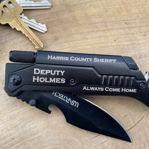 Police Officer Christmas Gifts - Employee Appreciation Gifts- Appreciation Gifts from Boss -Retired Police Thin Blue Line Law Enforcement