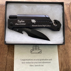 Personalized Graduation Gift College Graduation Gift Gift for Graduate High School Graduation Gift Ideas Gifts for Him Pocket Knife 2024 image 1