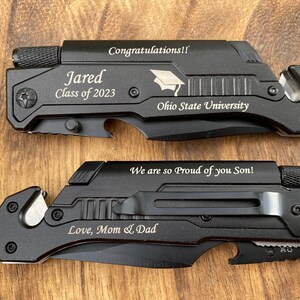 Personalized Graduation Gift College Graduation Gift Gift for Graduate High School Graduation Gift Ideas Gifts for Him Pocket Knife 2024 image 6