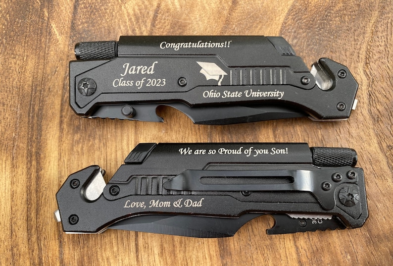 Personalized Graduation Gift College Graduation Gift Gift for Graduate High School Graduation Gift Ideas Gifts for Him Pocket Knife 2024 image 6