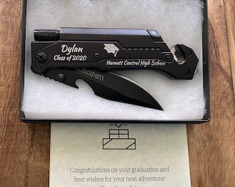 Gift Ideas Personalized Graduation Gift College Graduation Gift Gift for Graduate High School Graduation Gifts for Him Pocket Knife 2026
