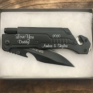Fathers Day Gifts For Dad Pocket Knife Dads Fathers Day Gift Daddy Gift Birthday Gift Gift for Husband Gifts For Him Engraved Knife