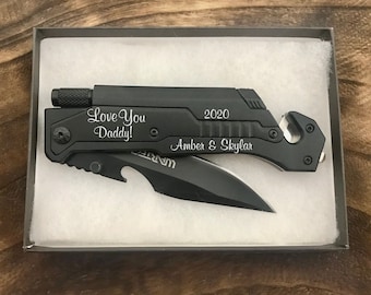 Fathers Day Gifts For Dad Pocket Knife Dads Fathers Day Gift Daddy Gift Birthday Gift Gift for Husband Gifts For Him Engraved Knife