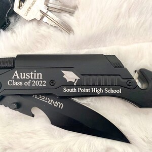 Personalized Graduation Gift College Graduation Gift Gift for Graduate High School Graduation Gift Ideas Gifts for Him Pocket Knife 2024 image 4