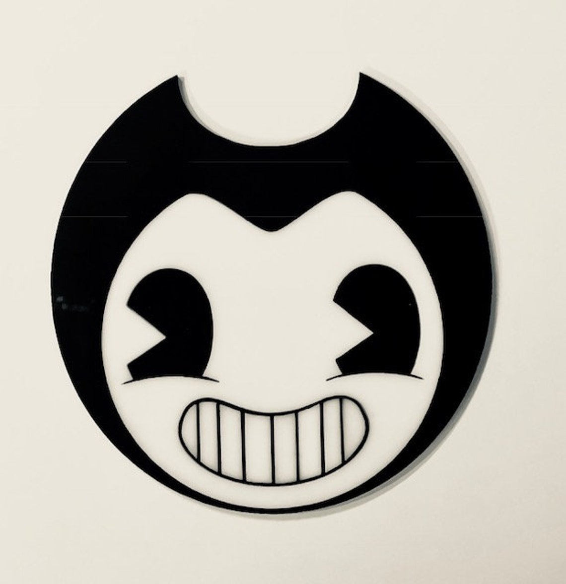 Bendy face acryilc art | Etsy
