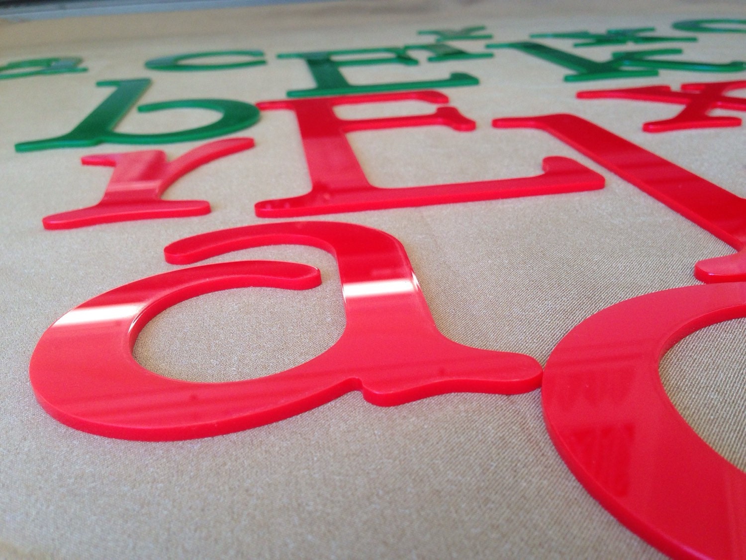 Acrylic Letters - Etsy