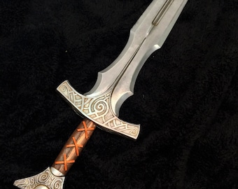 Elder Scrolls Skyrim Steel Sword Cosplay / Costume Prop Weapon (Cold-Cast Aluminum Resin Kit)