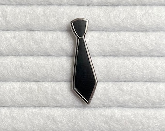 Business Tie Hard Enamel Pin 1 Inch Lapel Pin Board Filler